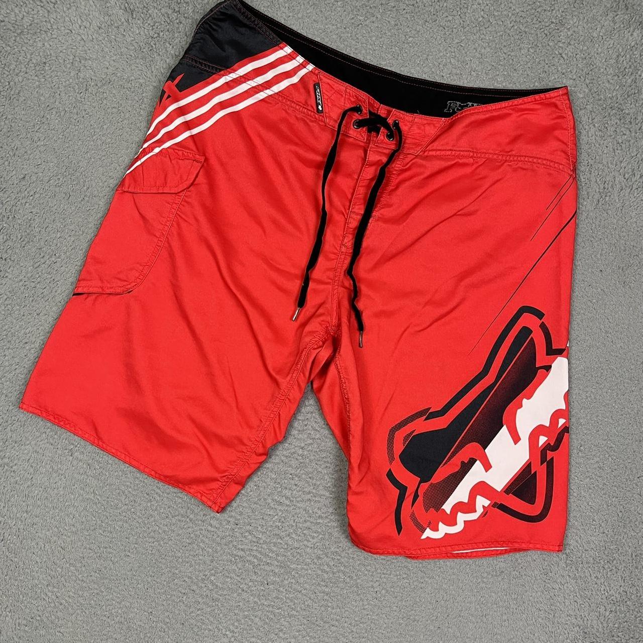 Fox racing swim trunks Size XL. 12 inches inseam. Depop