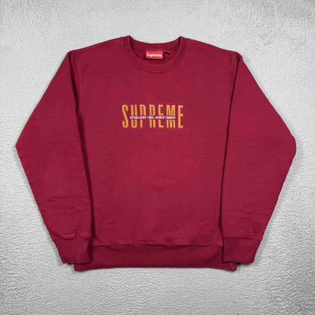 トップス Supreme World Famous crewneck Sweatshirt Apparel Supreme World Famous Crewneck Supreme World Famous Sweatshirt