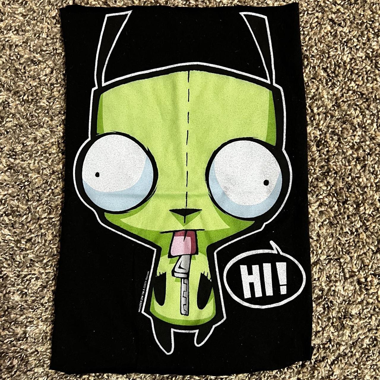 Invader Zim Gir Back Patch. I cut this off of a... - Depop