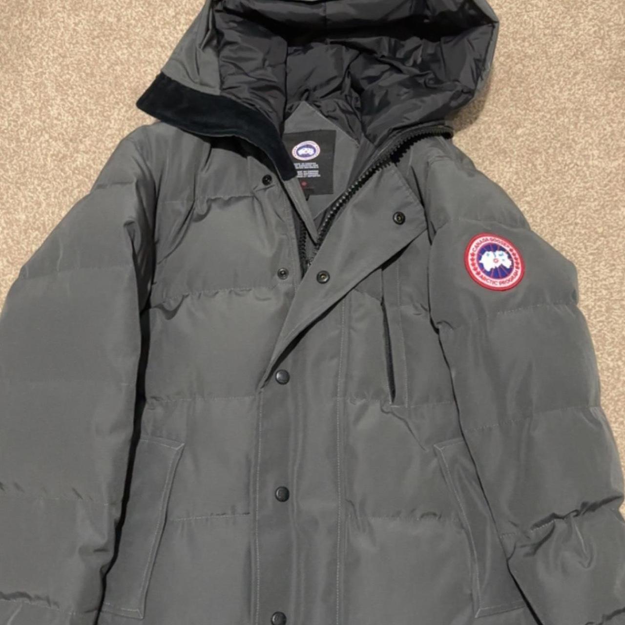 Canada goose grey Carson parka, Size small, £400.... - Depop