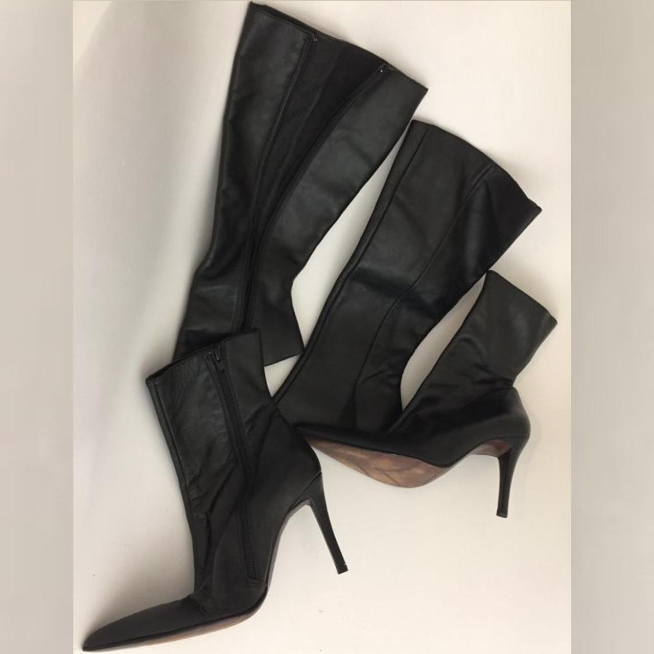 black el dantes boots - Depop