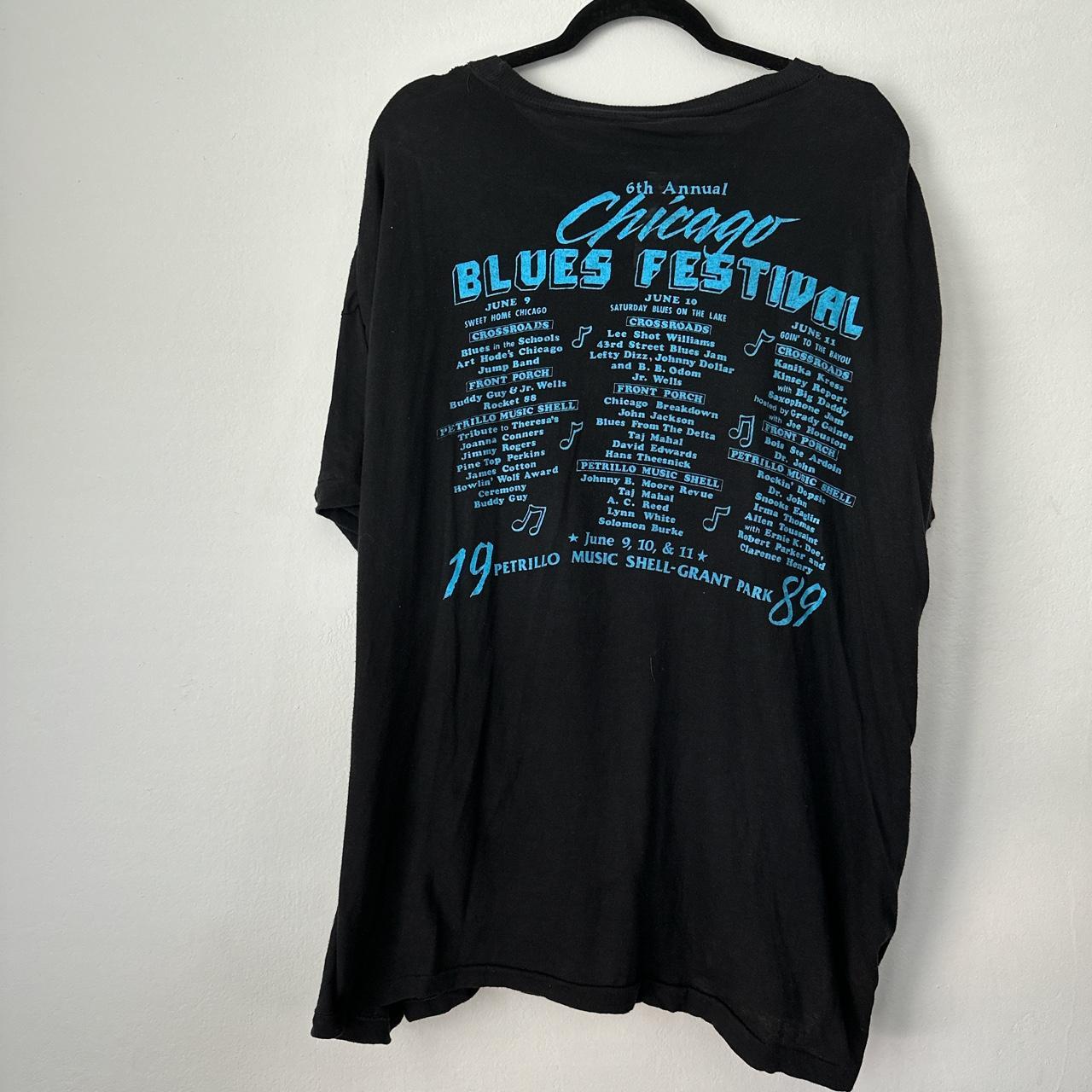 Vintage 1989 6th Annual Chicago Blues Festival | Depop