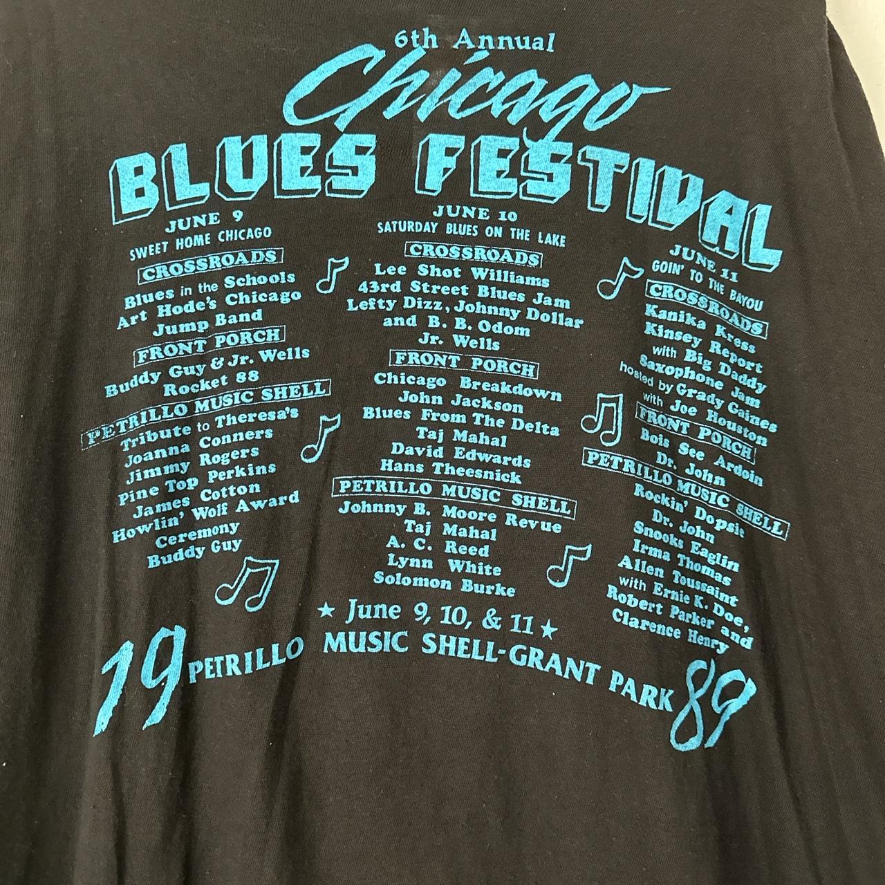 Vintage Chicago Band Tour 1989 Large Mens T Shirt 