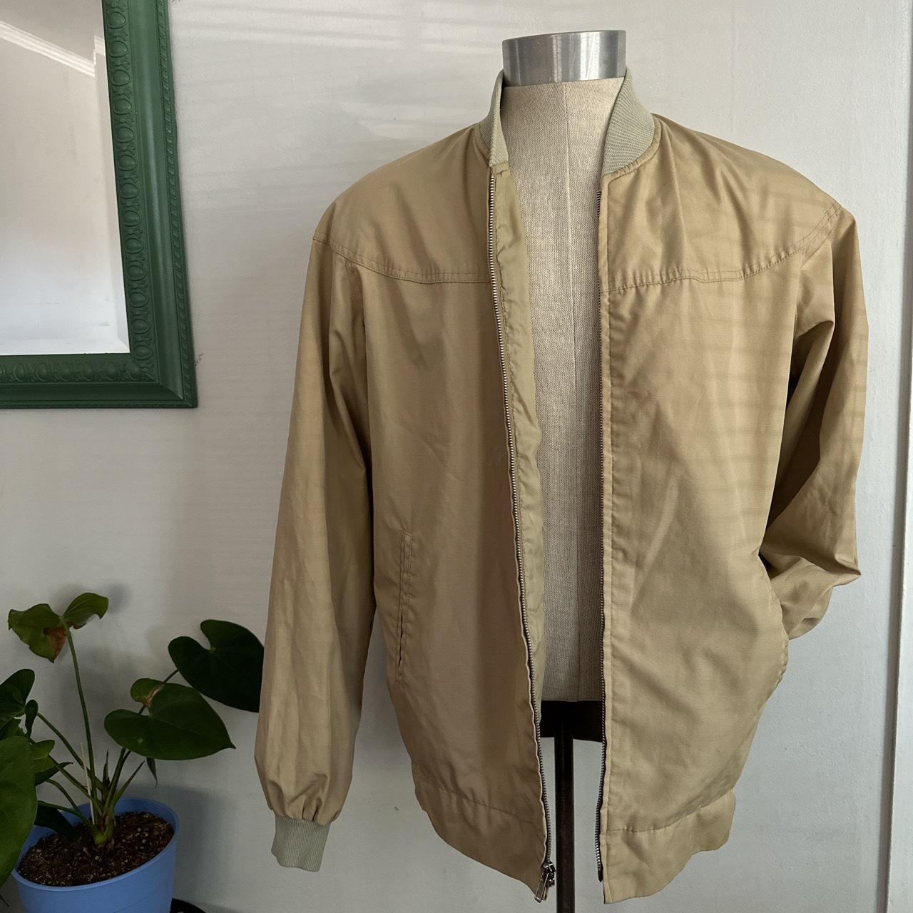 Vintage 70s Sears Outerwear Bomber Jacket w/ Zipper... - Depop