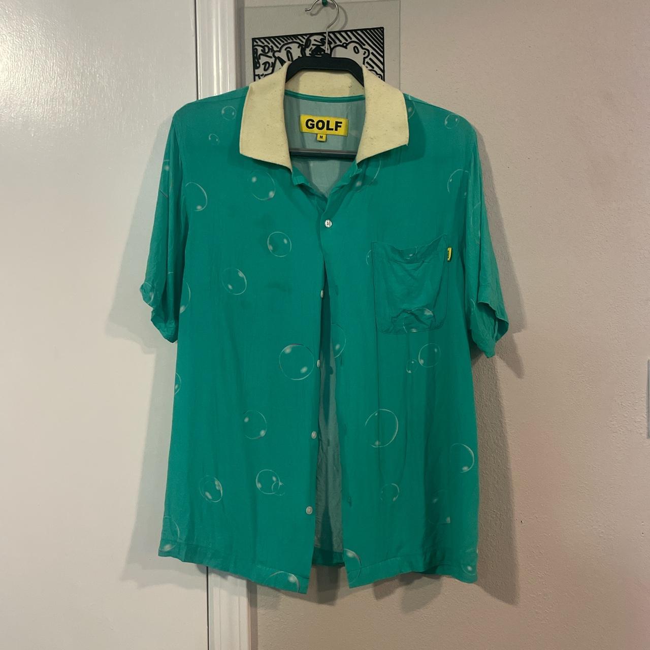 トップス golf wang lace button up light blue Lace Button Up Light Blue - spring/summer 2024 - Golf Wang