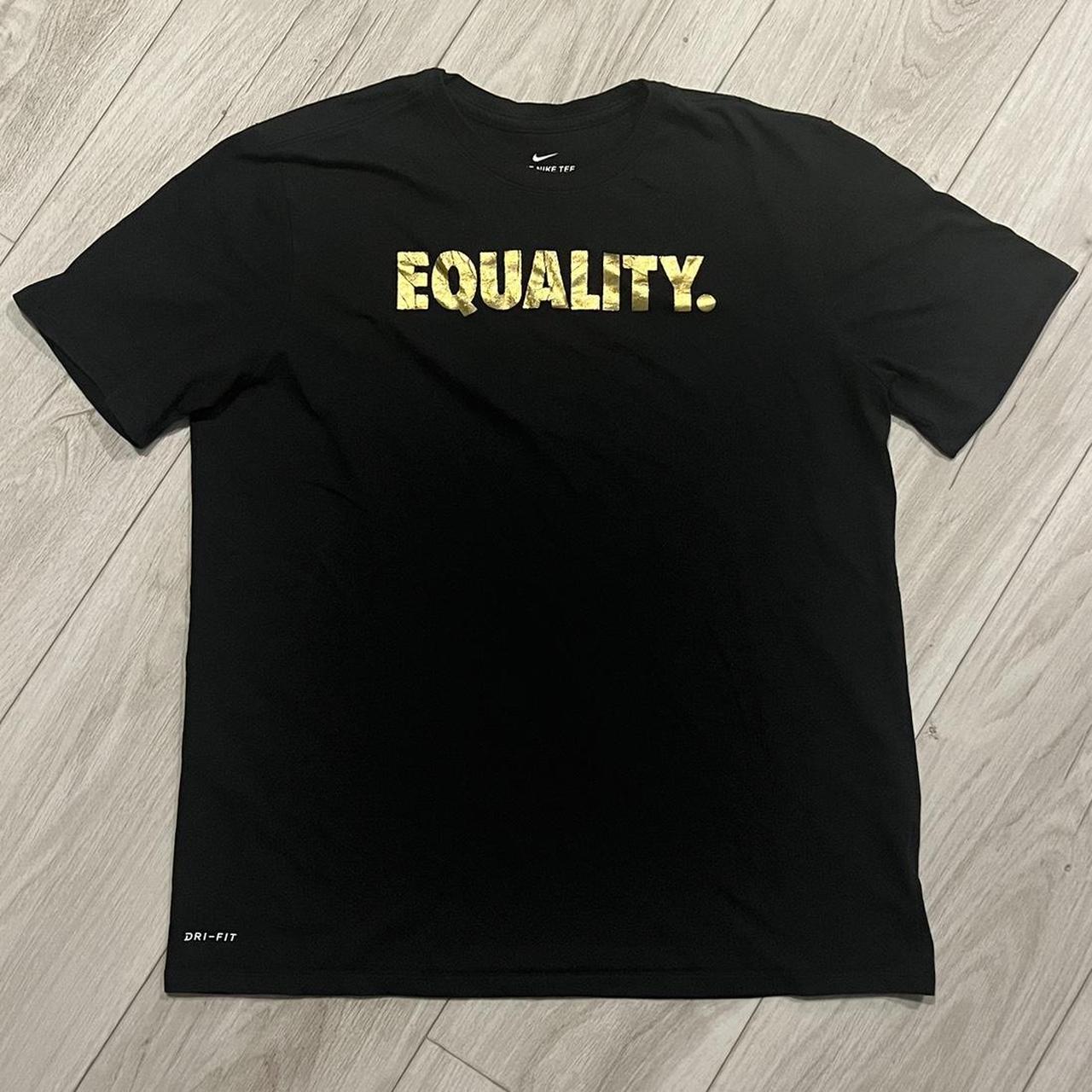 Nike Dri Fit Equality Tshirt Size XL Depop