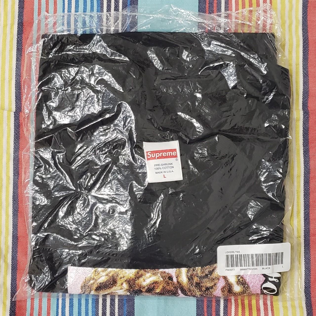 Supreme Lovers Tee Black size L Deadstock New Depop
