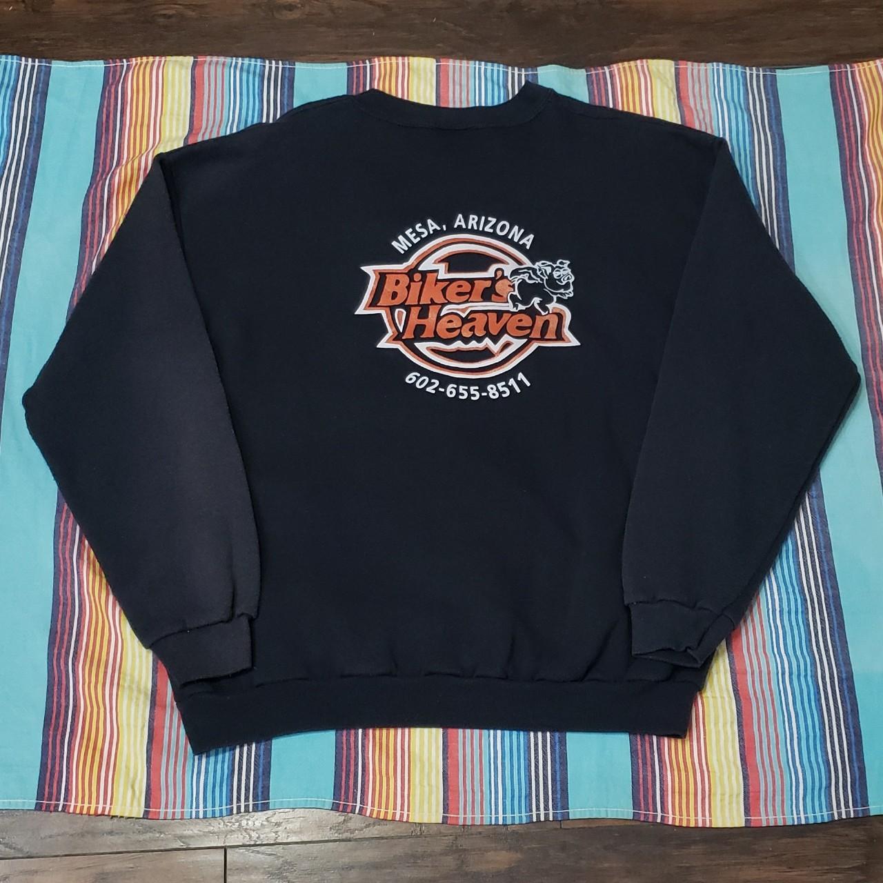 Vintage Men's Sweatshirt - Black - L