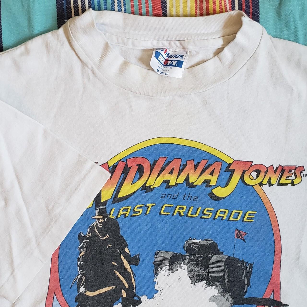 Vtg Indiana Jones And The buy Last Crusade 1989 Promo Movie T-Shirt Medium