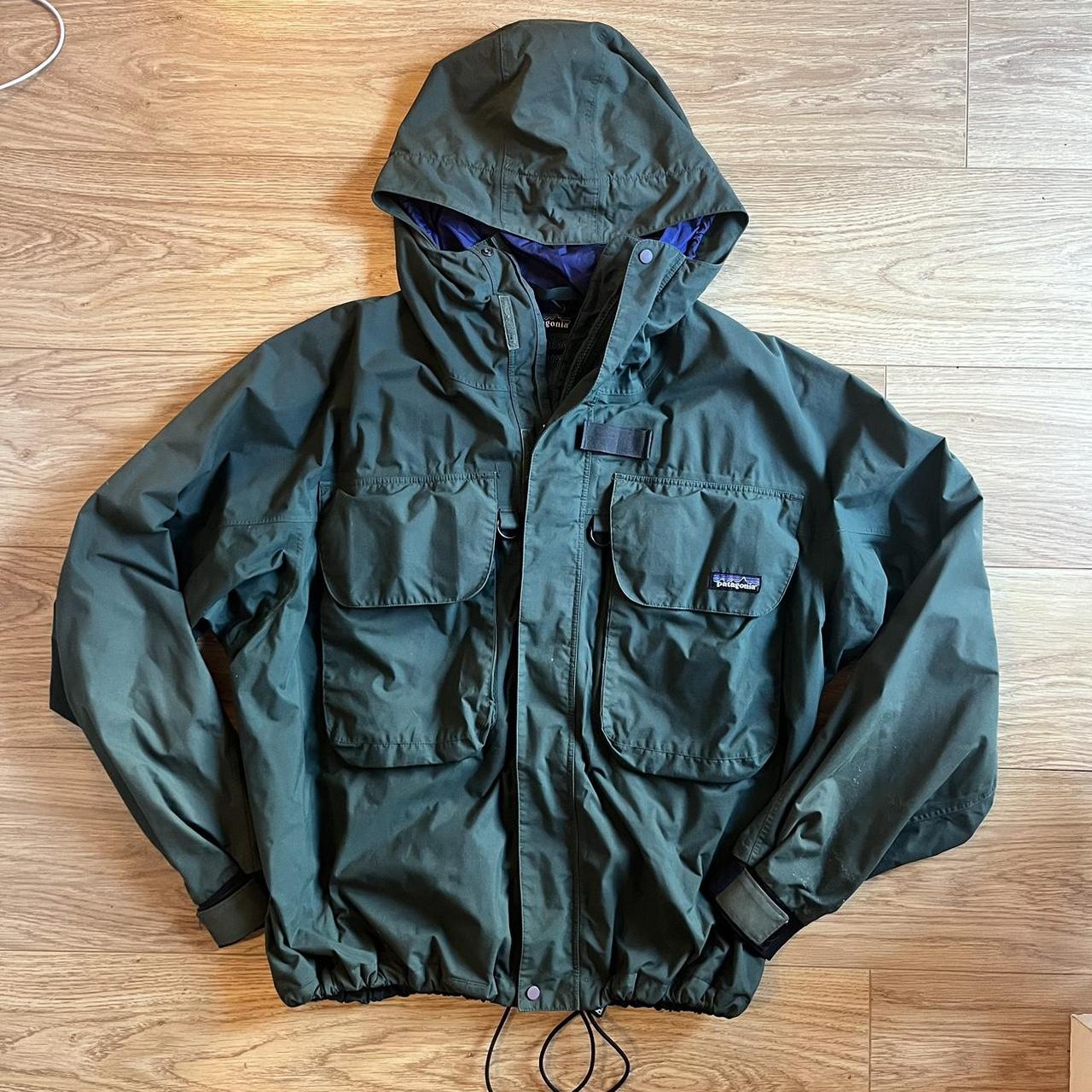 Patagonia SST Wading Jacket. Lovely deep green,... - Depop