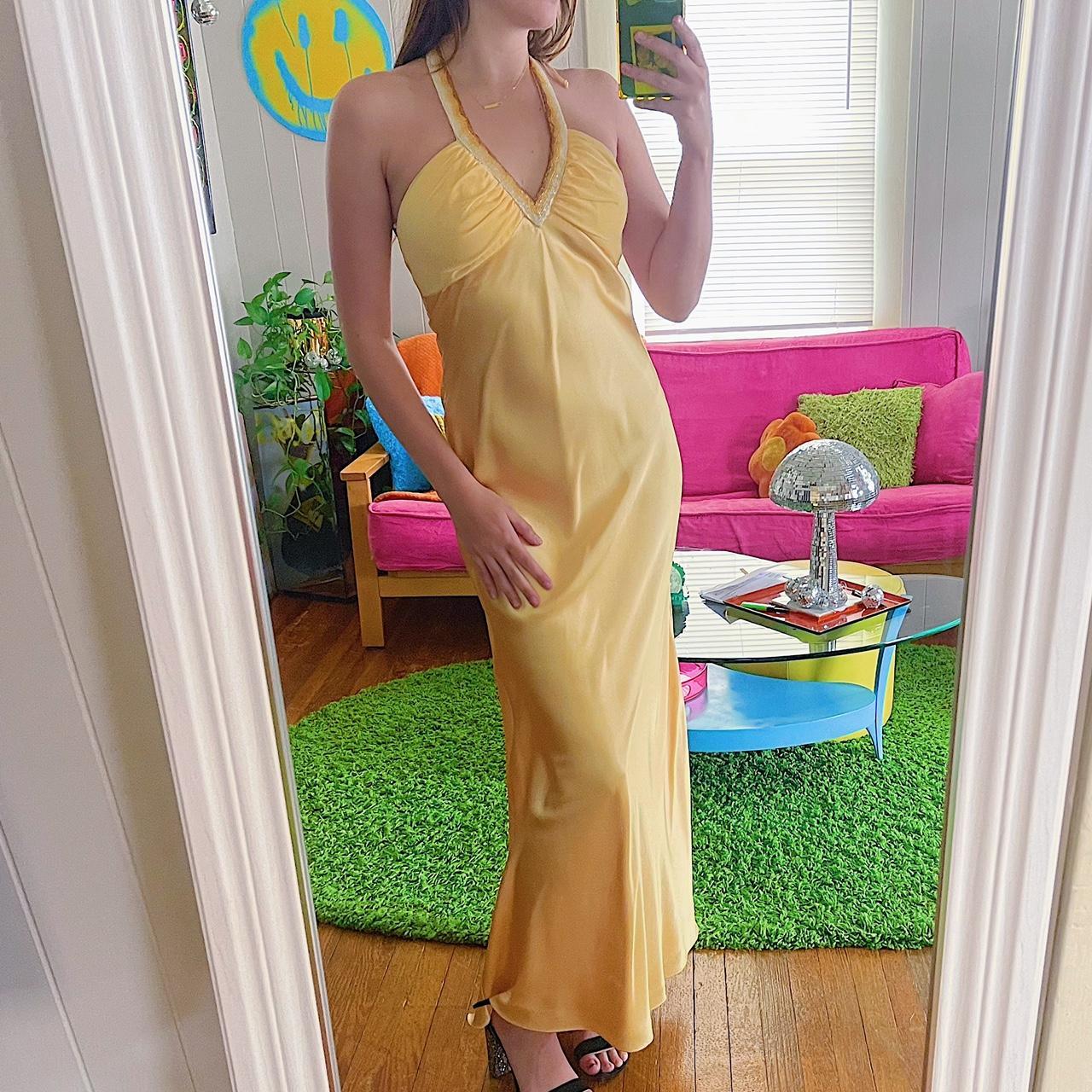 Betsy and clearance adam yellow dress