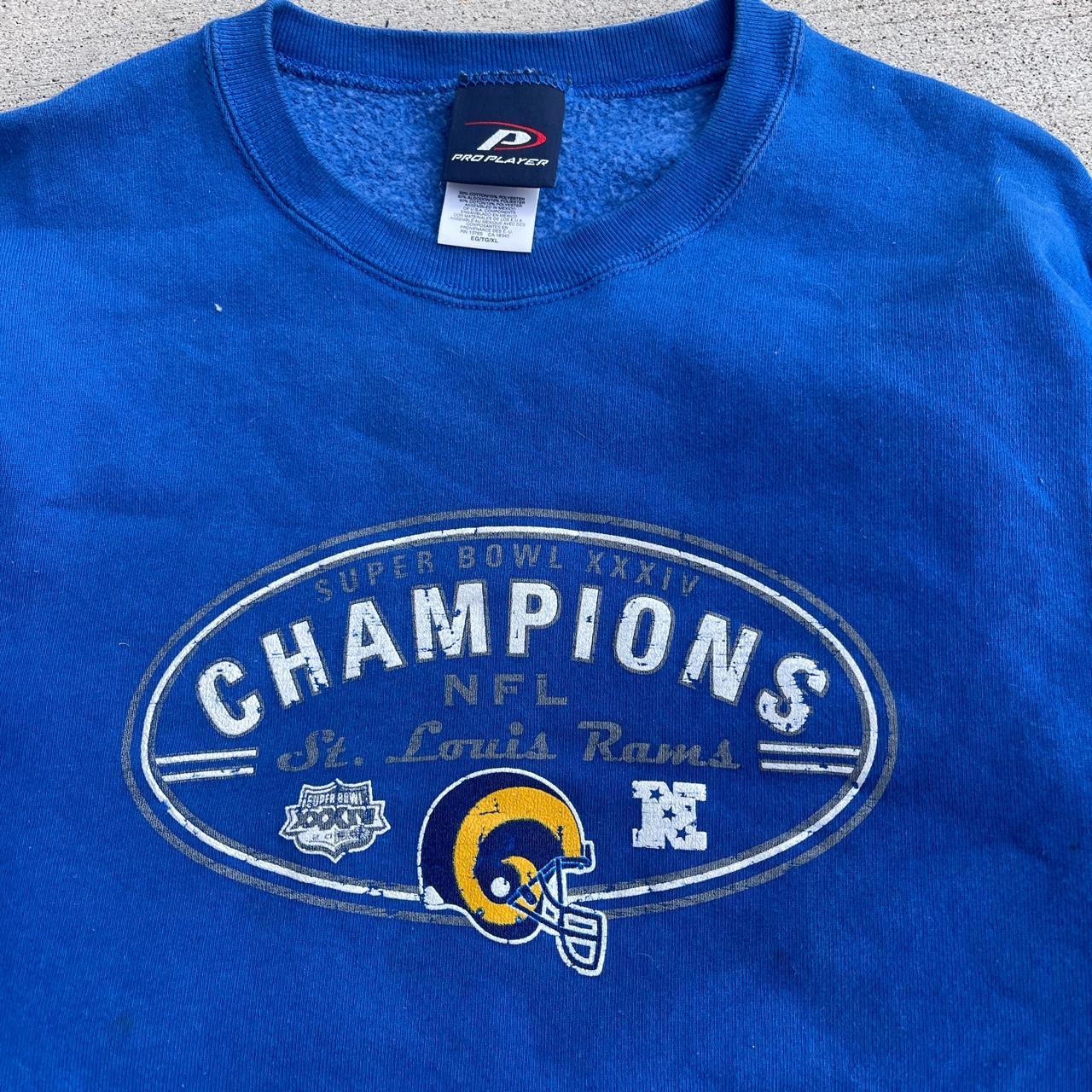 Vintage St. Louis Rams NFL Pro Player Sweatshirt 