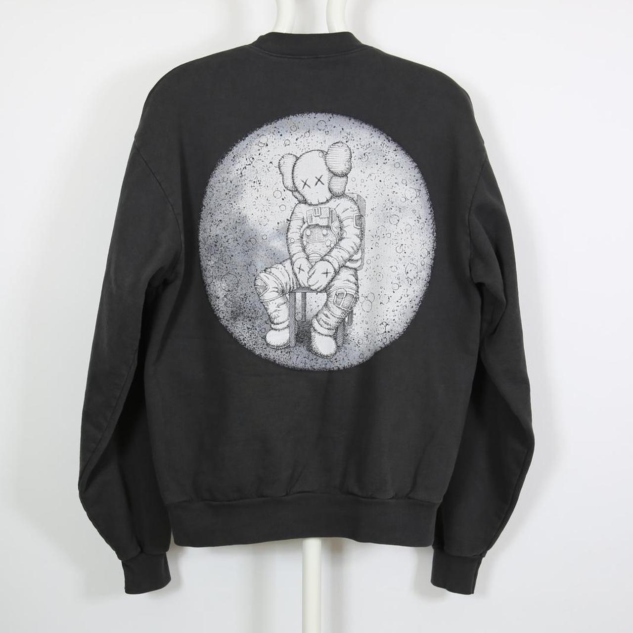 KAWS x Kid Cudi 'Moon Man' Crewneck | Depop KAWS x Kid Cudi 'Moon Man' Crewneck | Depop