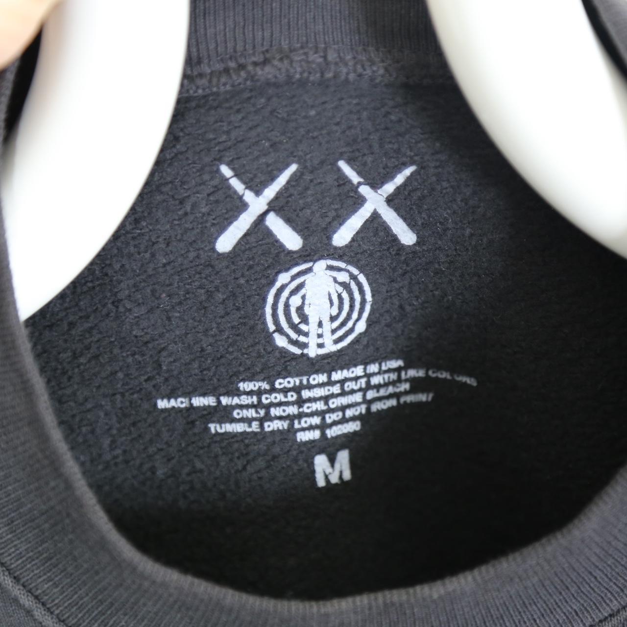 KAWS x Kid Cudi 'Moon Man' Crewneck | Depop KAWS x Kid Cudi 'Moon Man' Crewneck | Depop