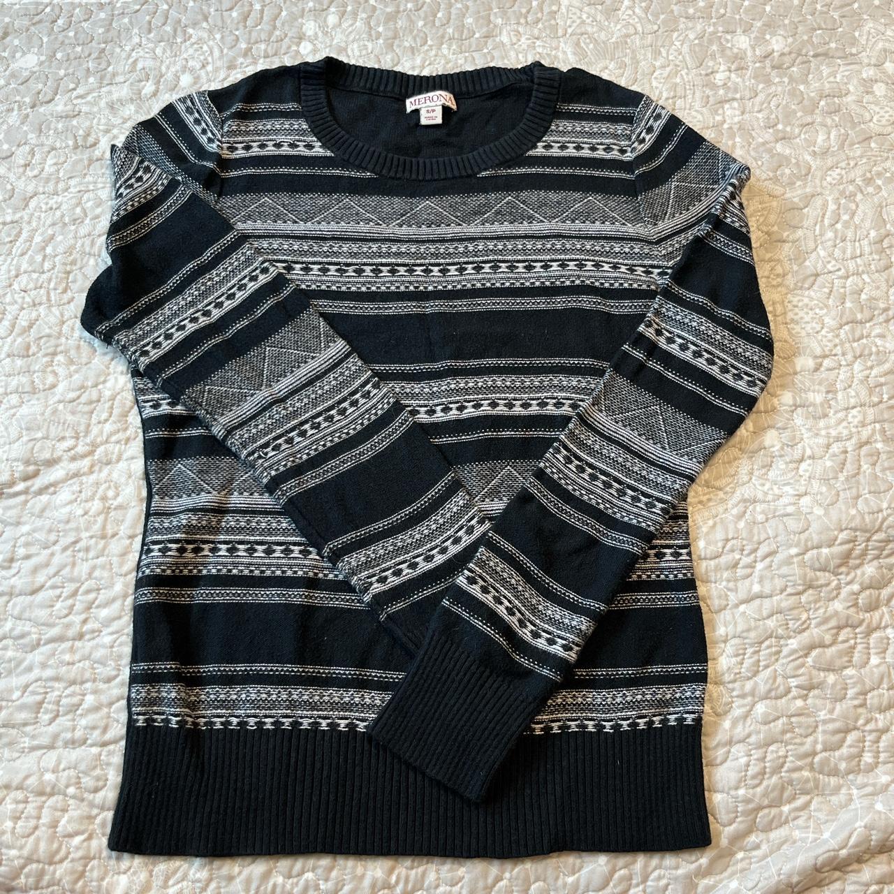 Merona deals black sweater