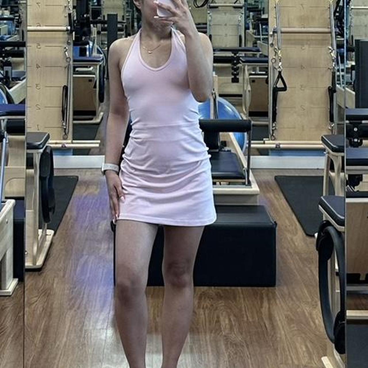 Aritzia wilfred free whistle dress in sakura... Depop