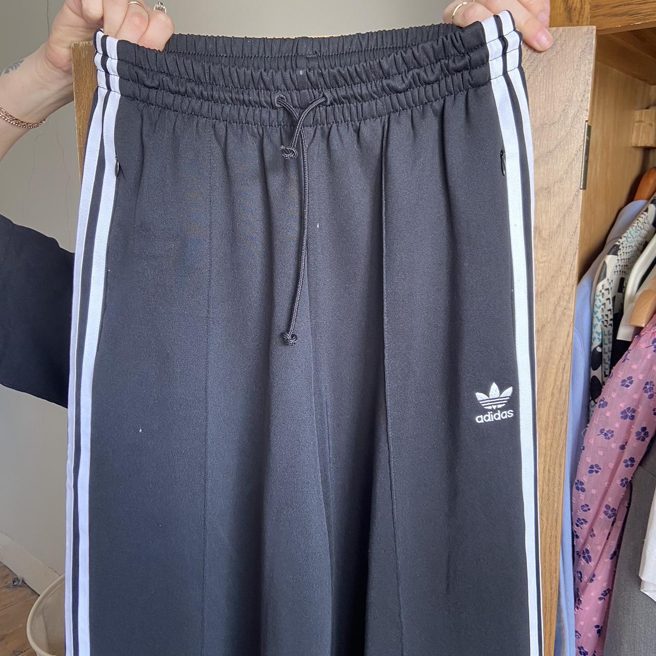 adidas white joggers womens