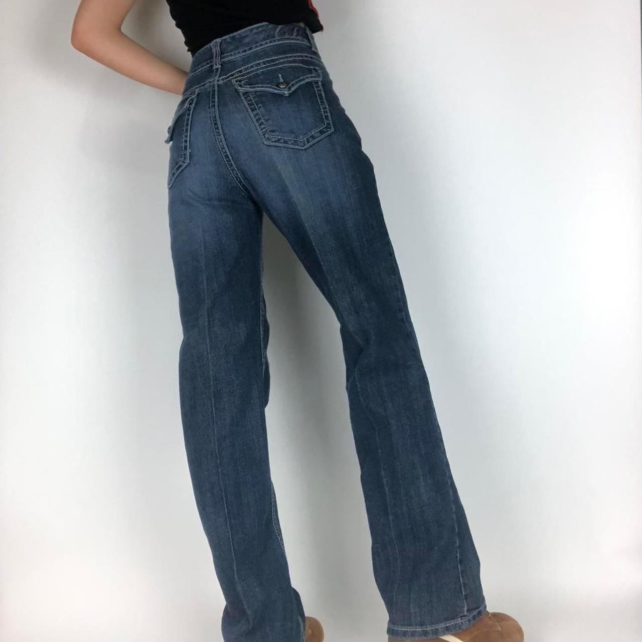 Women's Navy Jeans | Depop