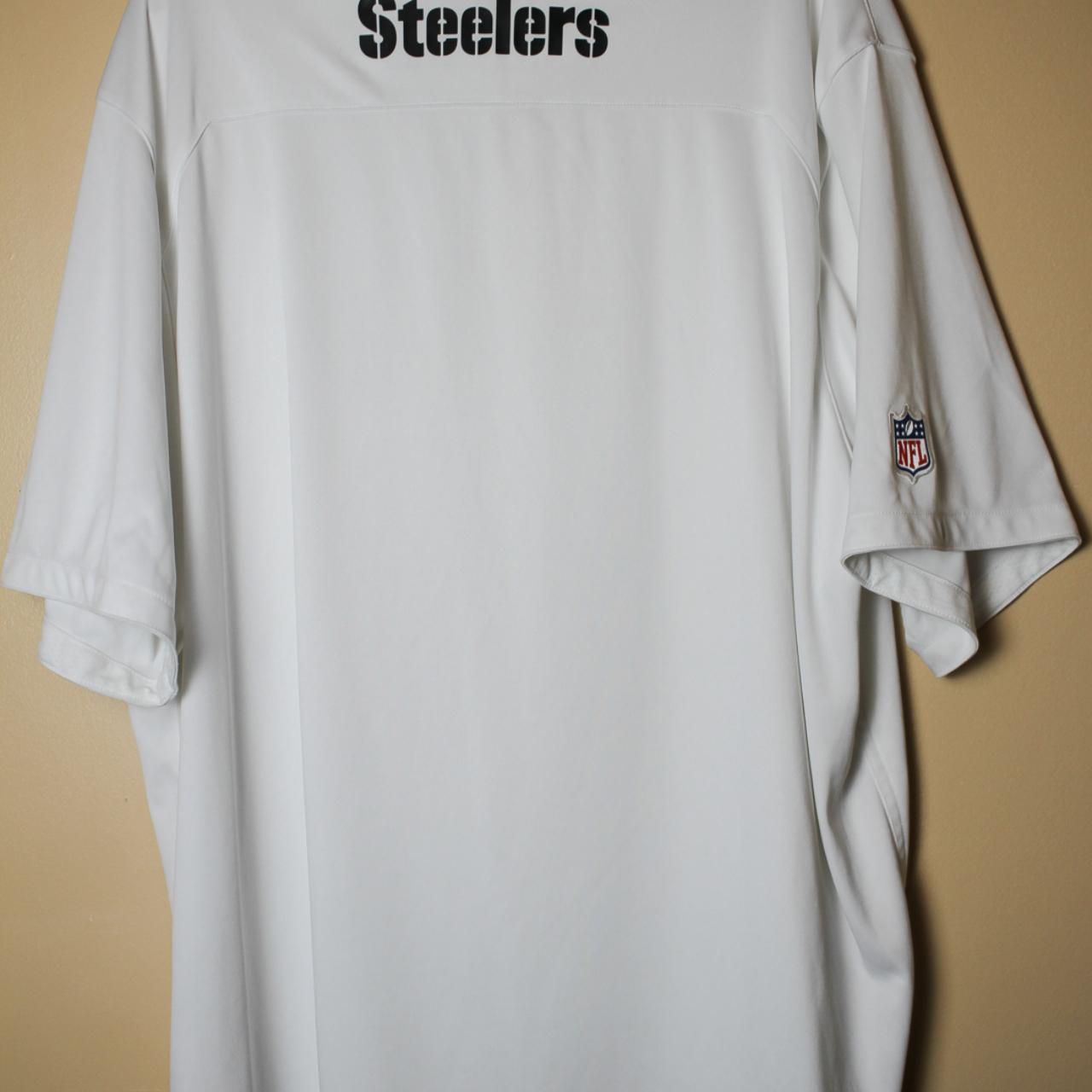 Pittsburgh Steelers Nike Polo Shirt Dri-Fit On Field Apparel Men's