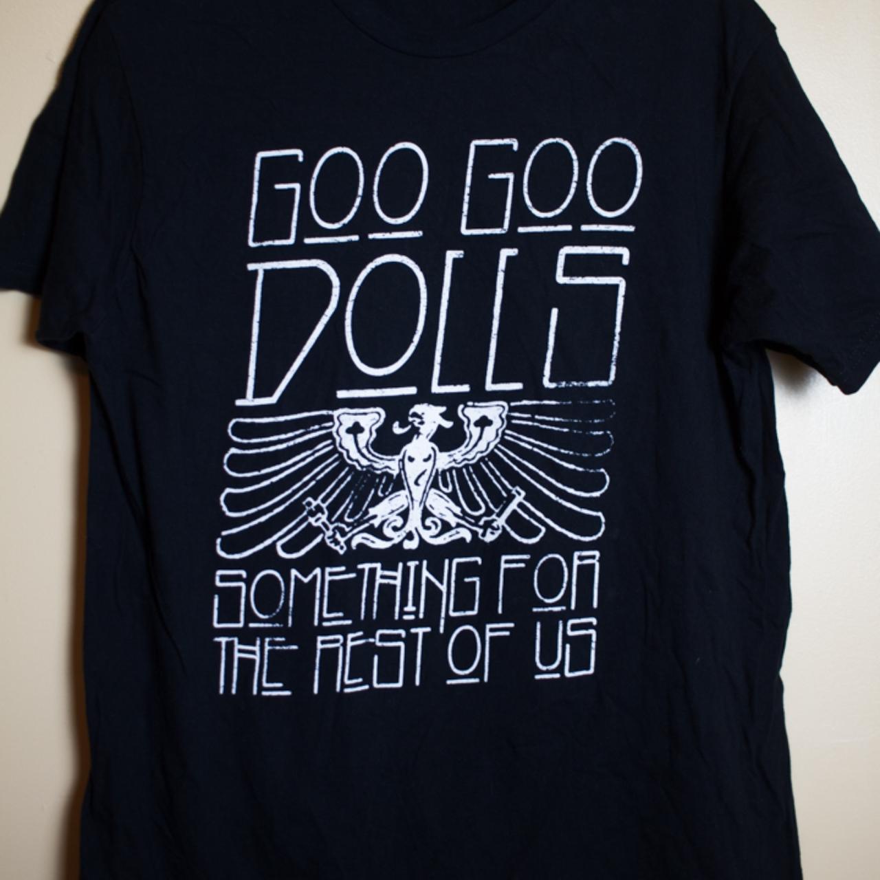 トップス 90s GOO GOO DOLLS tee black vintage Vintage 1995 The Goo Goo Dolls T-Shirt – Mills Vintage USA