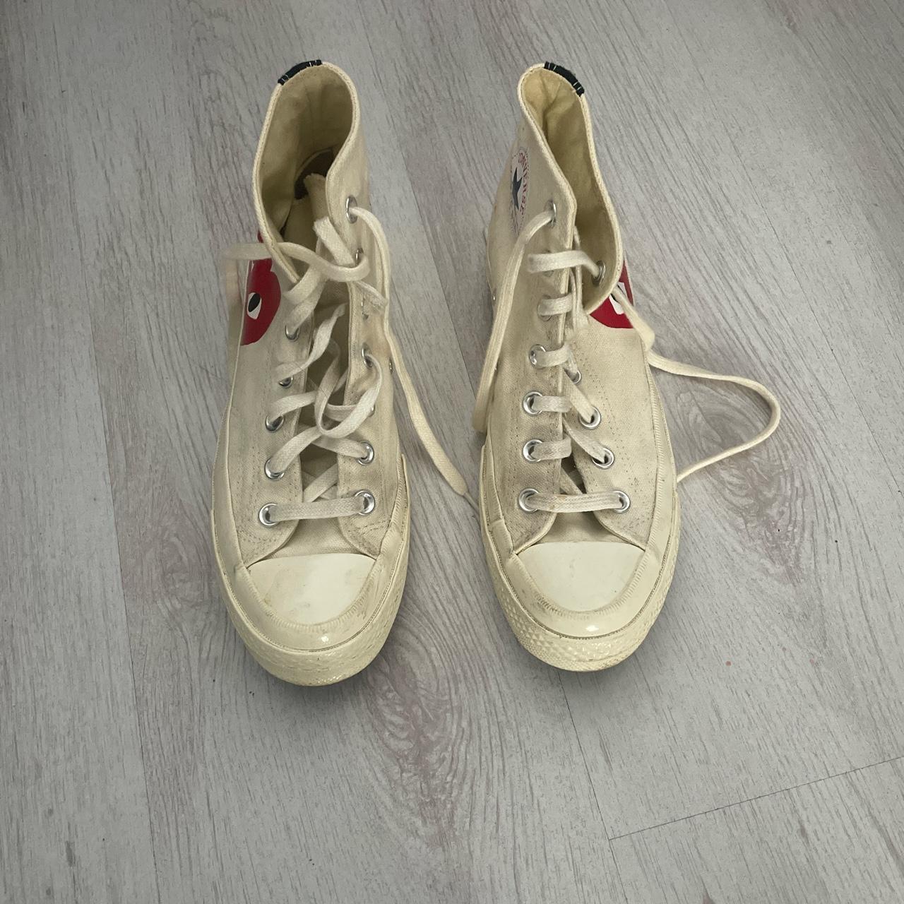 Can you wash comme des garcons converse online