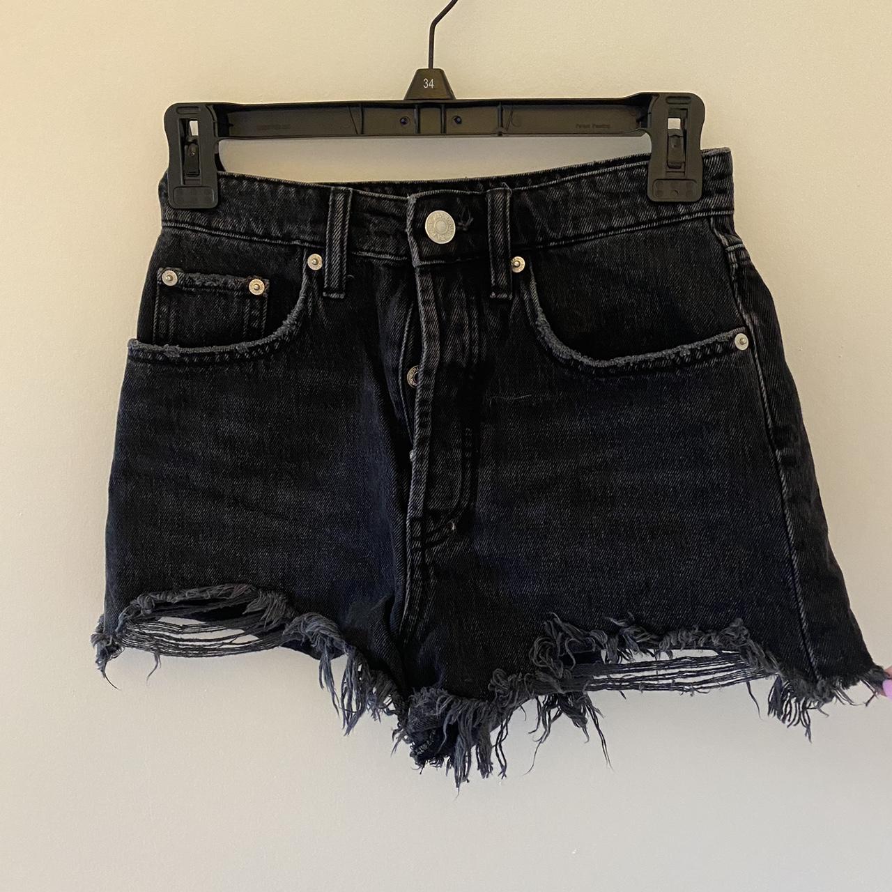 Zara Women's Black Shorts | Depop