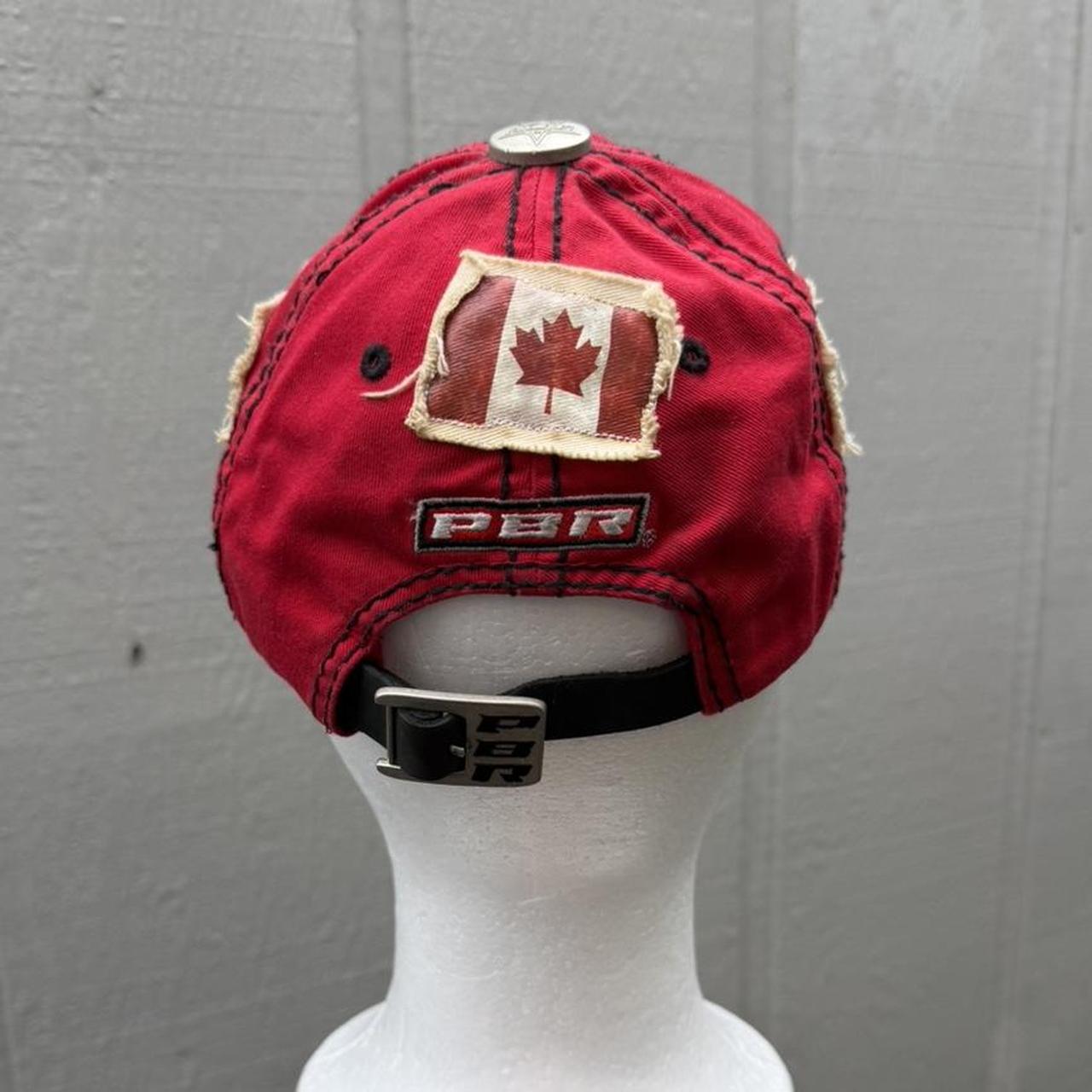 Men's Hat - Red – PBR PATCHWORK HAT PROFESSIONAL … - image 6