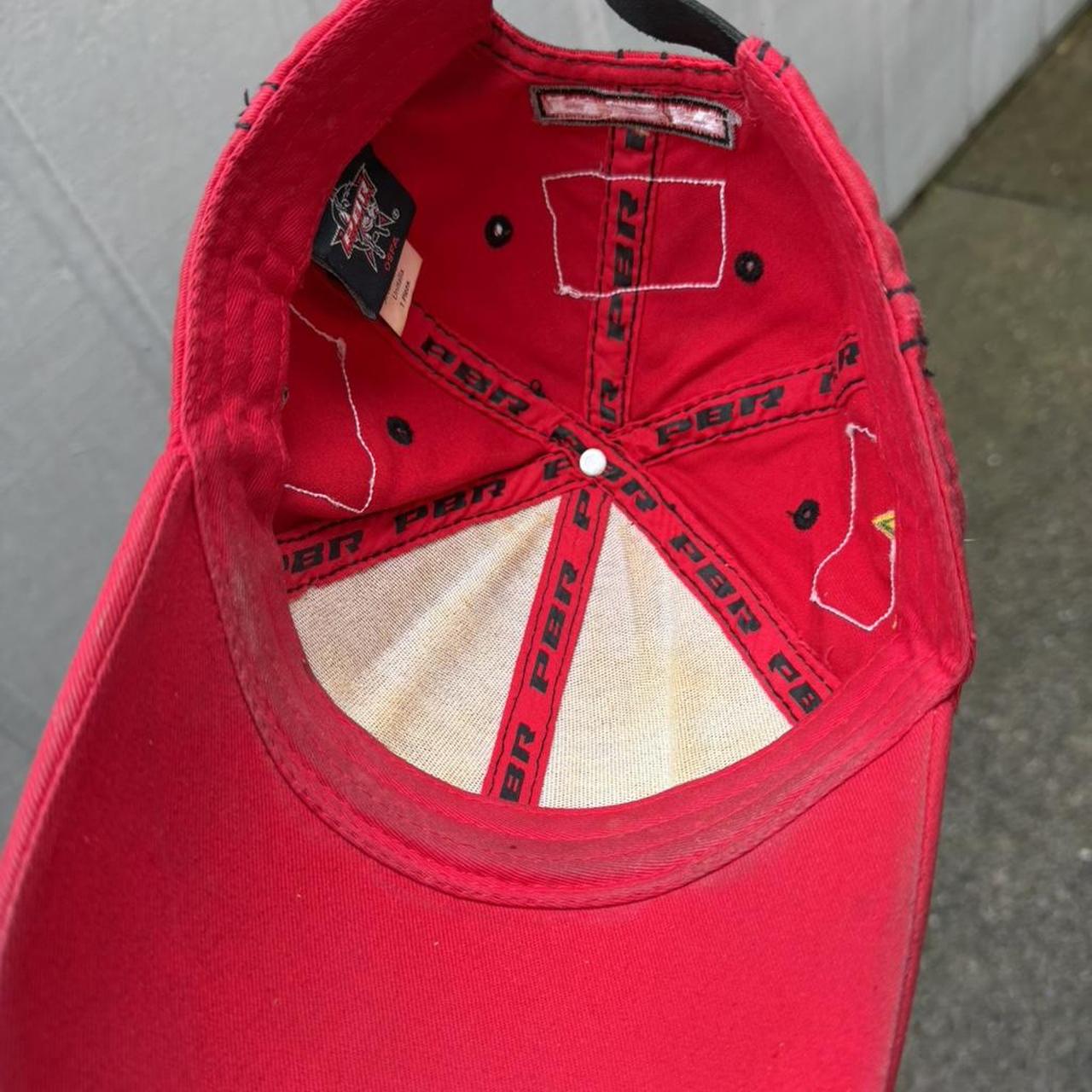 Men's Hat - Red – PBR PATCHWORK HAT PROFESSIONAL … - image 8