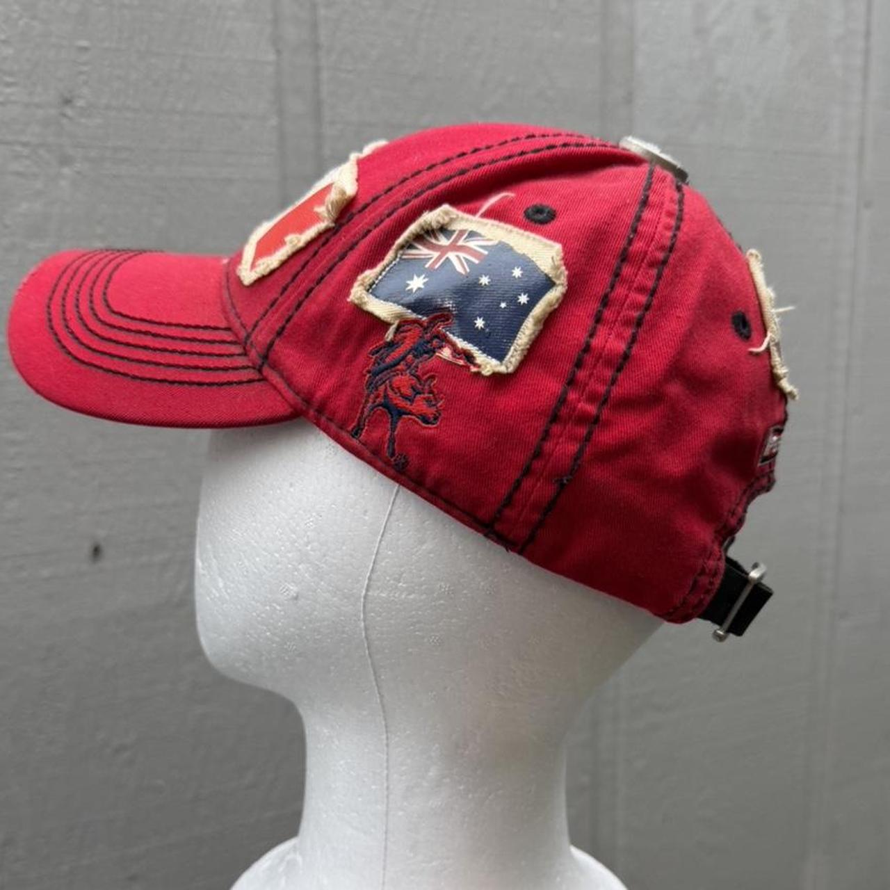 Men's Hat - Red – PBR PATCHWORK HAT PROFESSIONAL … - image 5