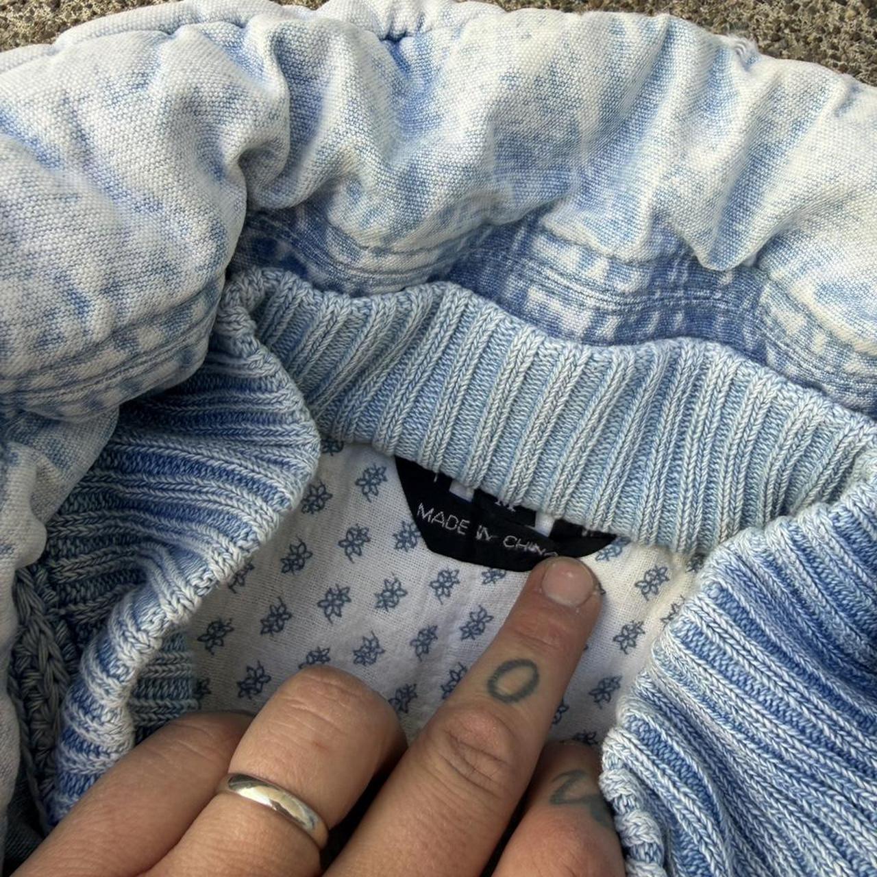 Women's Jacket - Blue - M – PATCHWORK DENIM JACKE… - image 5