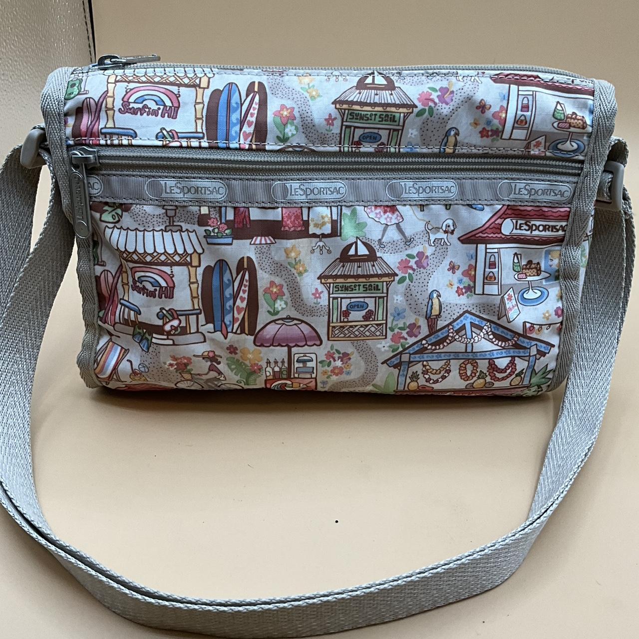 Vntg rare LeSportsac Aloha Hawaii Exclusive print... Depop