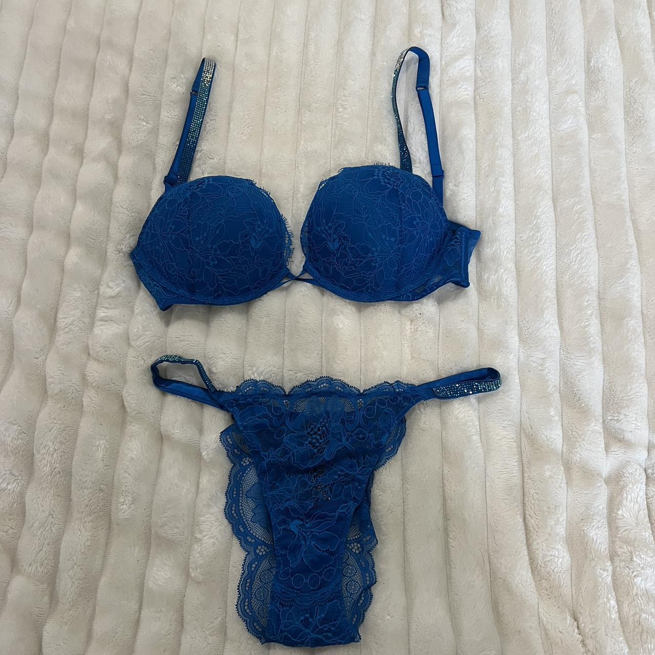 Victoria’s Secret bedazzled bombshell set in a... Depop