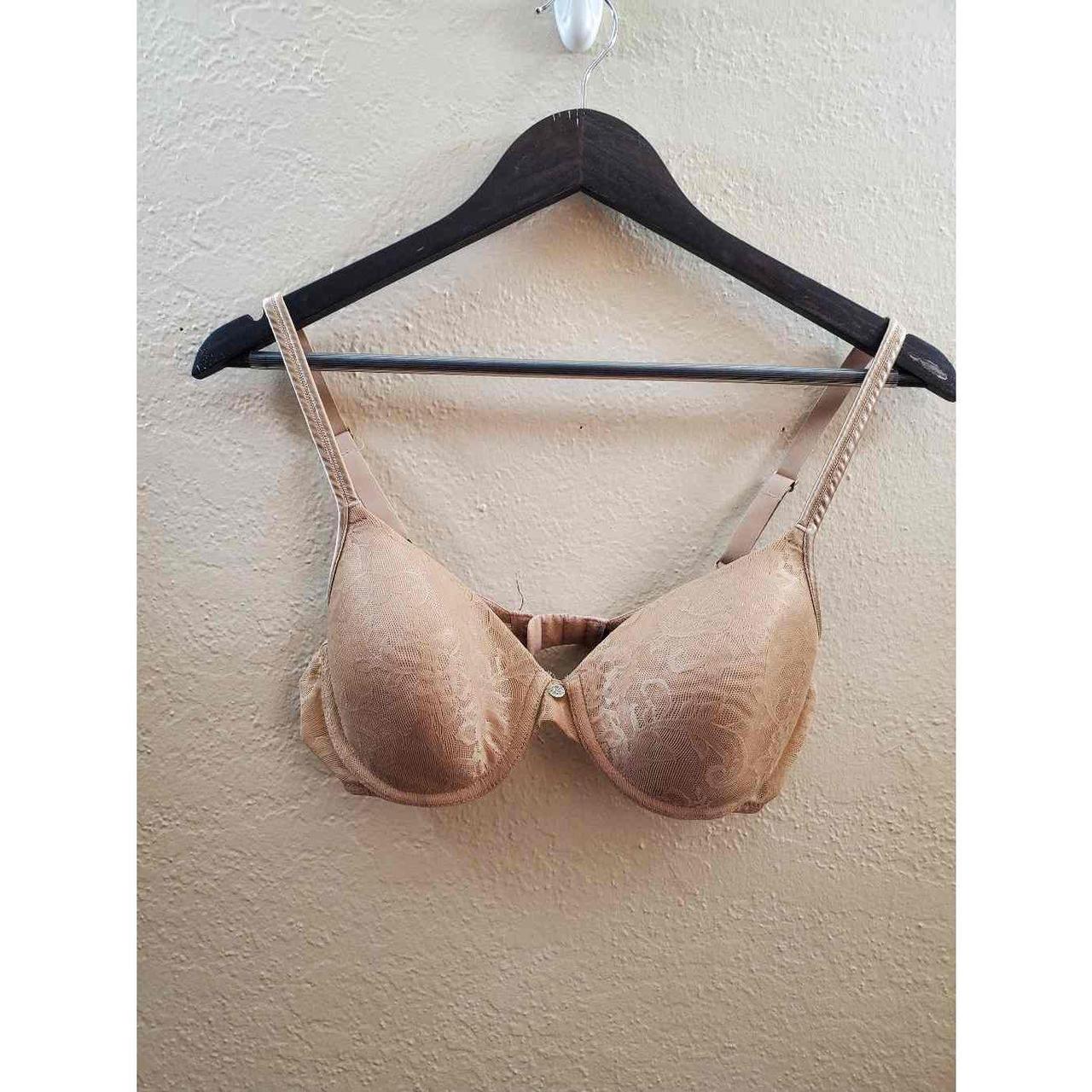 Natori Beige Bra - 34C natori padded beige - Depop