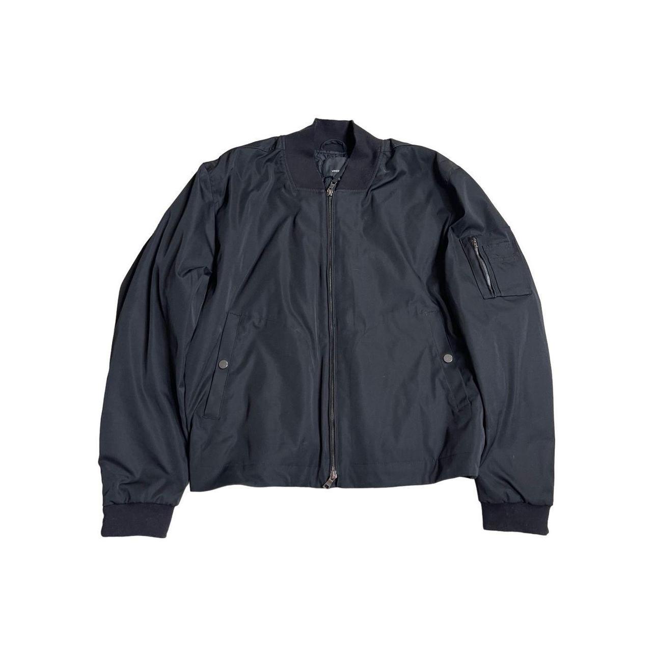 Vince black hot sale bomber jacket