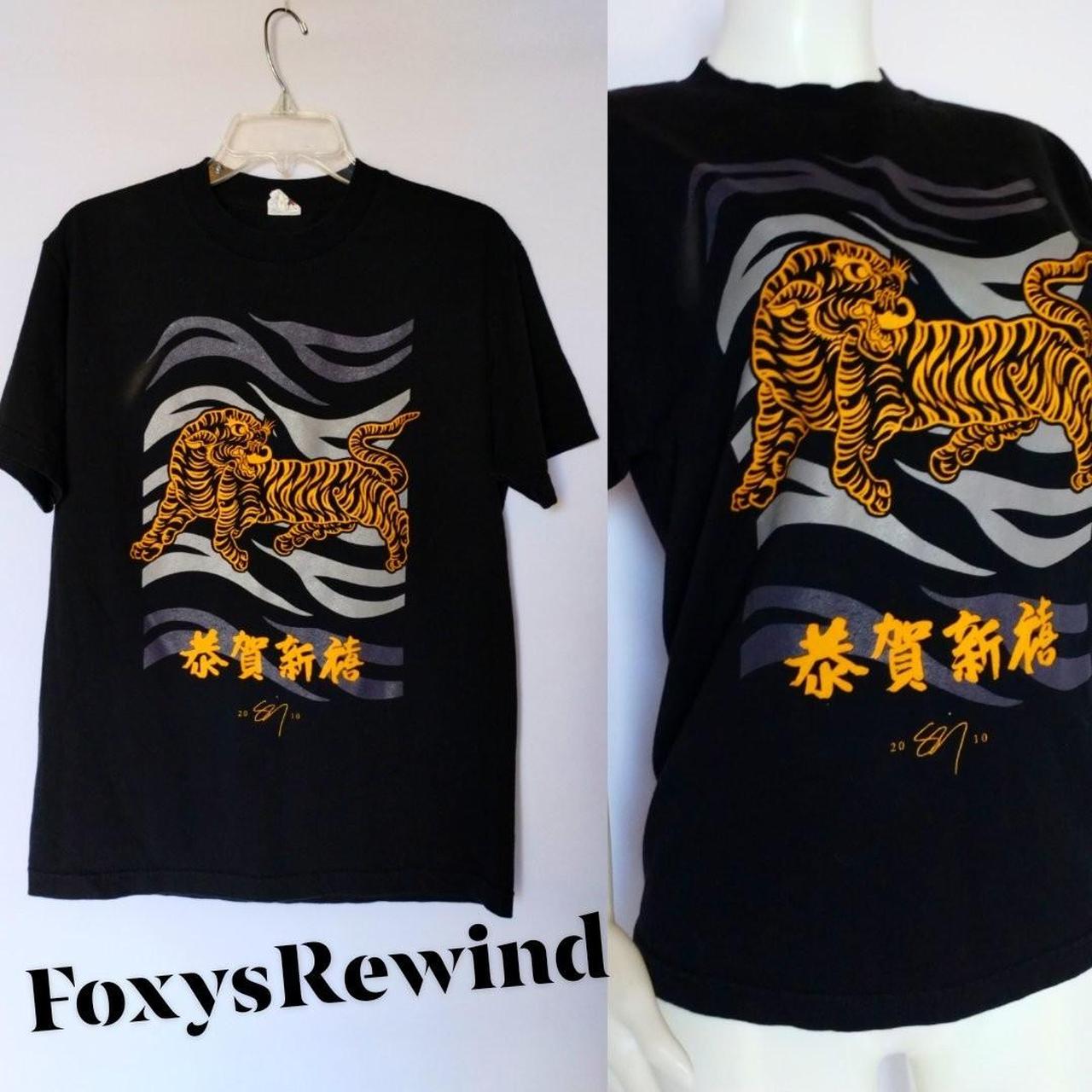 Sig Zane designs year of the tiger black T-shirt... - Depop