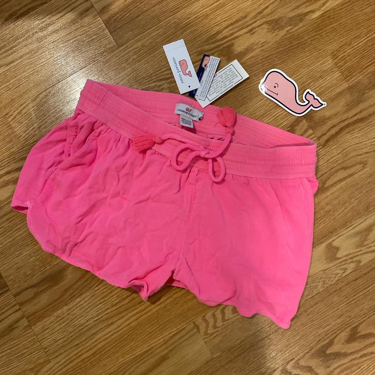 Vineyard Vines Women's Pink Shorts Depop