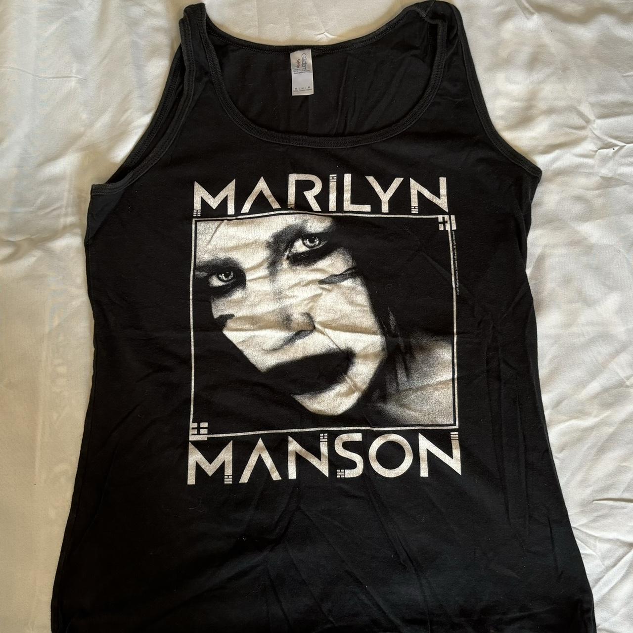 Marilyn Manson merch vest top #marilynmanson... - Depop