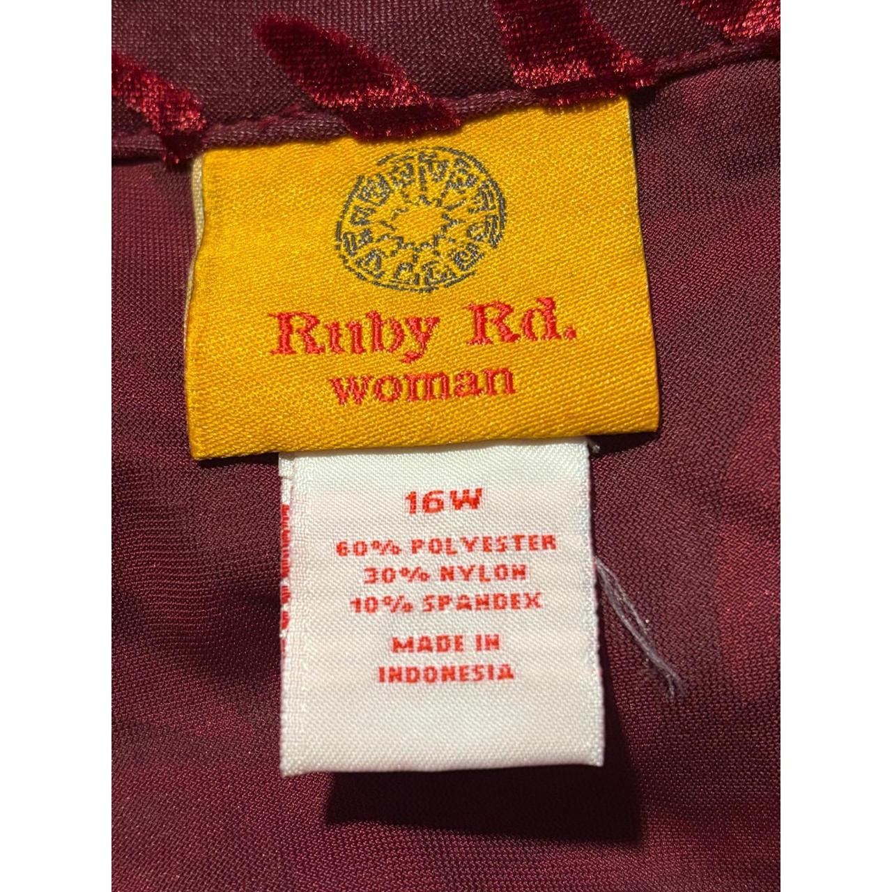 Ruby Rd. Women's Blouse - Red - 16 – Ruby Rd Witc… - image 5