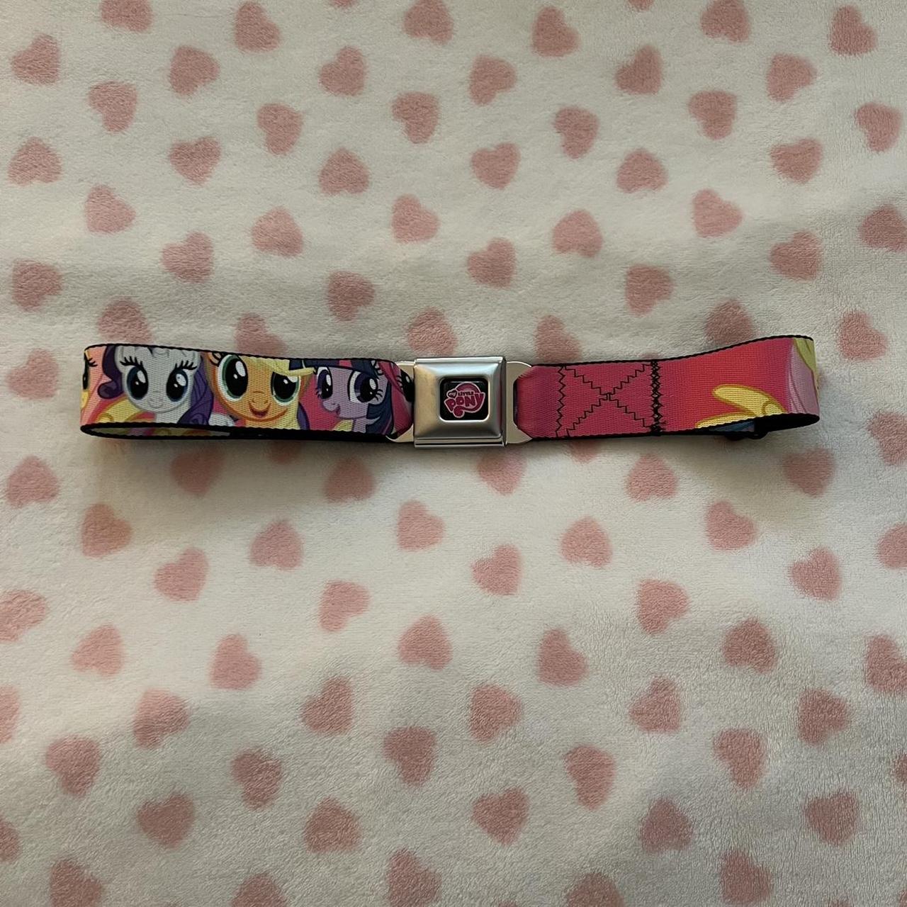 rare buckle down my little pony belt 2012 seatbelt... - Depop