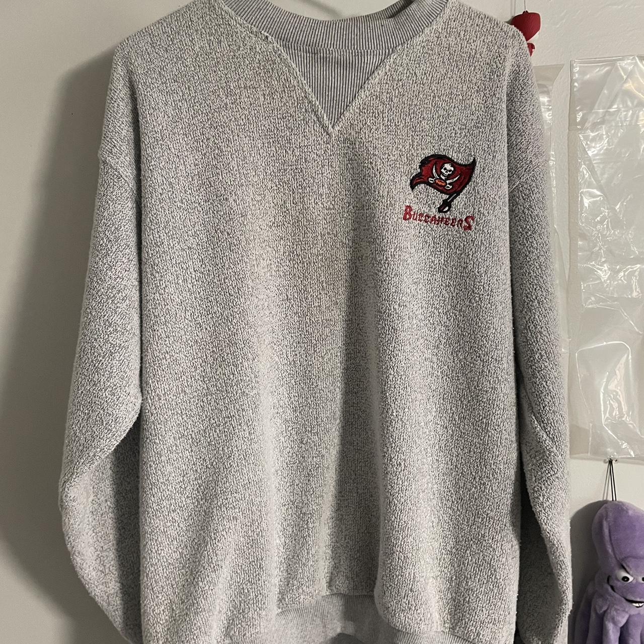 VTG Tampa Bay Buccaneers Faded Sweatshirt Size - Depop