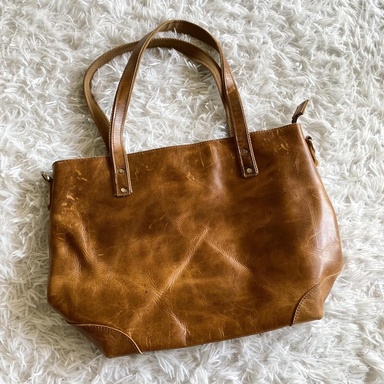 Montana hudson vintage discount eva leather tote bag