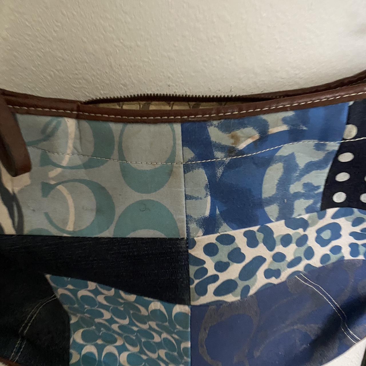 Coach, Bags, Coach Denim Patchwork Ergo Bag Like New