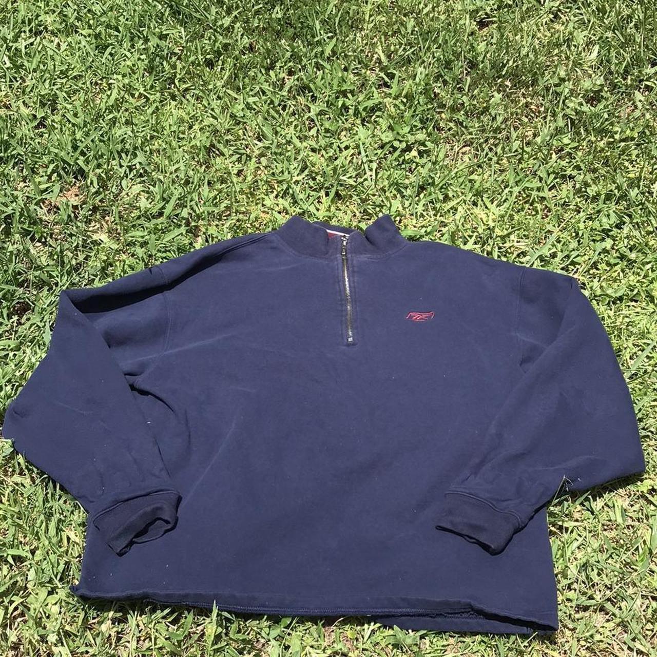 Rare Vintage Reebok Mens XXL Navy Blue Dallas - Depop