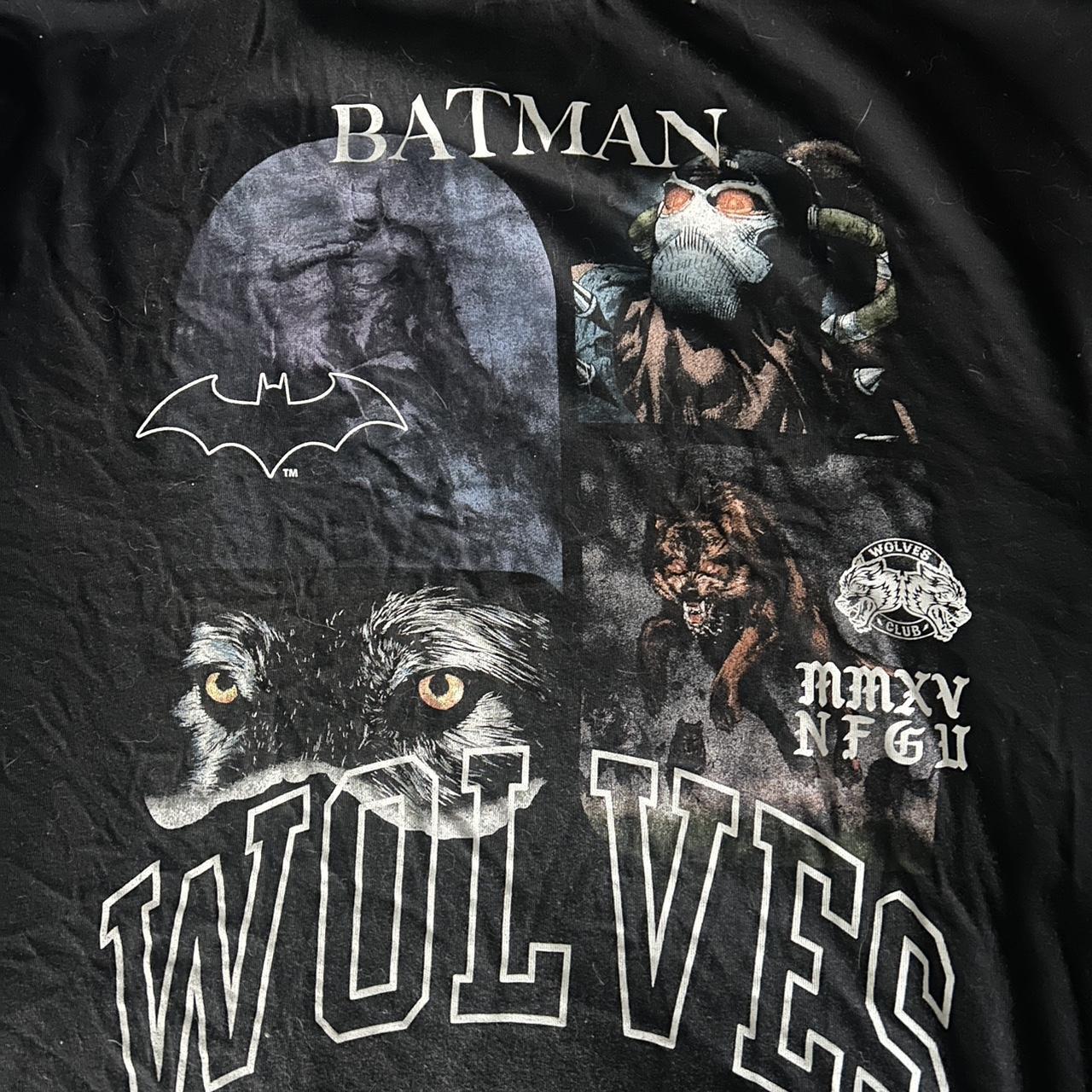 Batman wolves shirt Darc Sport Brand Not new, still... - Depop