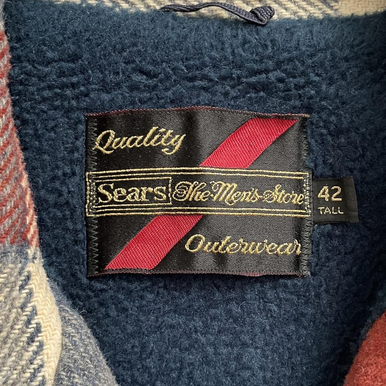 Sears Men's Orange and Blue Jacket (4)