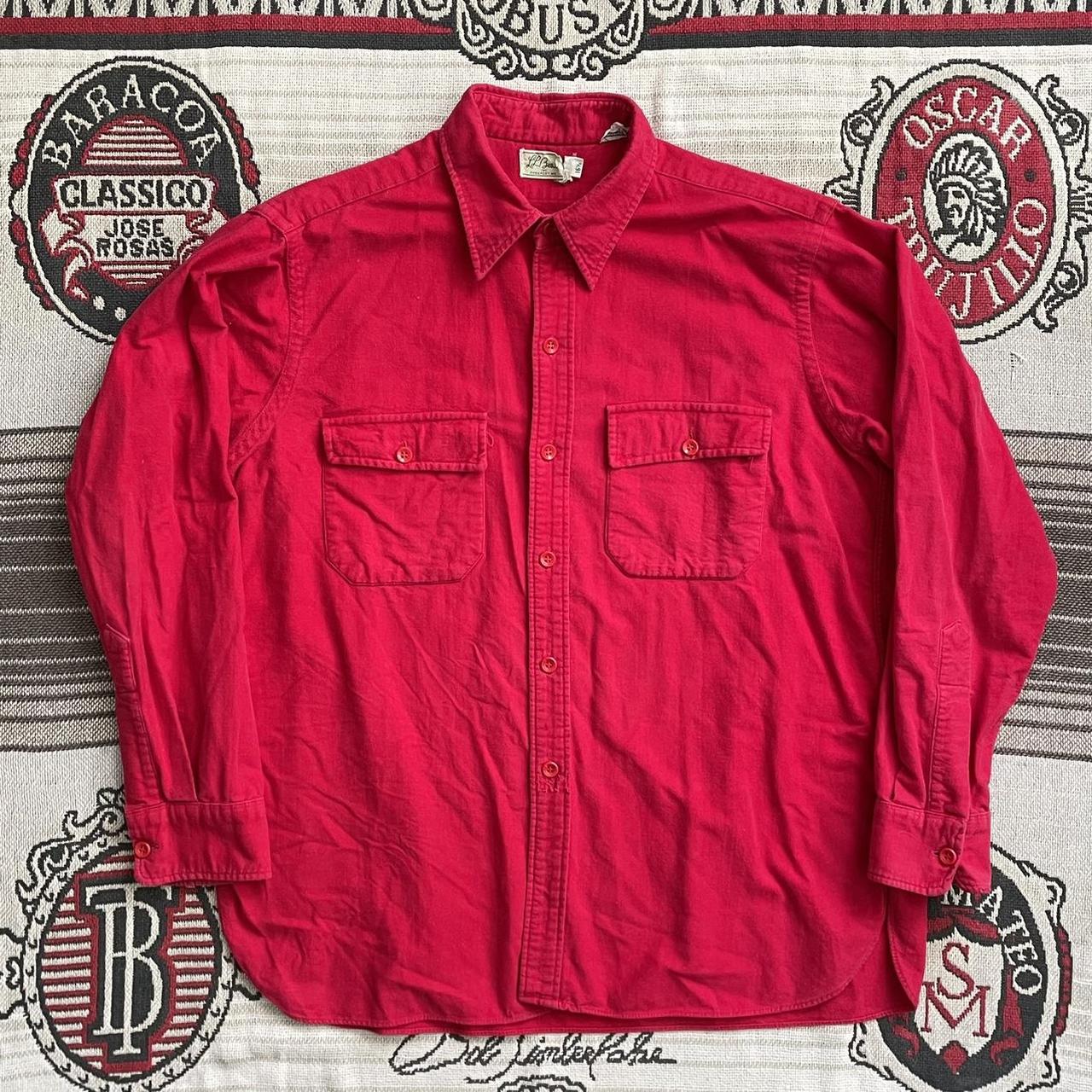 Vintage 50s L.L. Bean Chamois Shirt , -50s/60s...