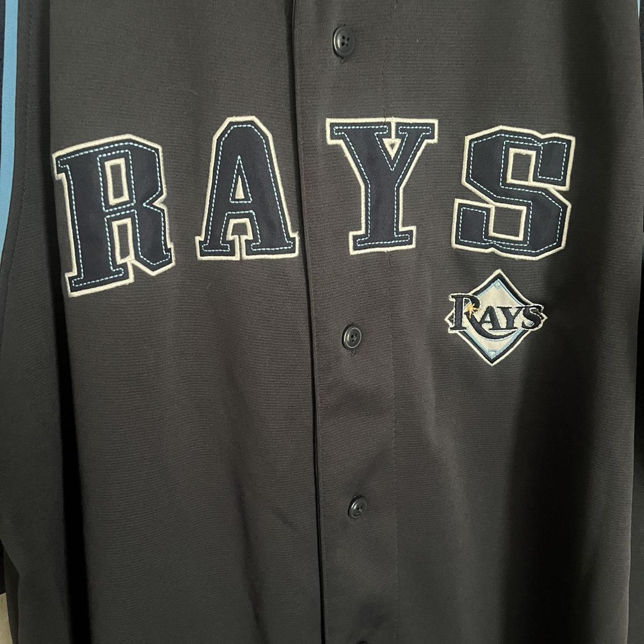 Tampa Bay Rays Jersey (no name). ⚾️ Size Youth XL but - Depop