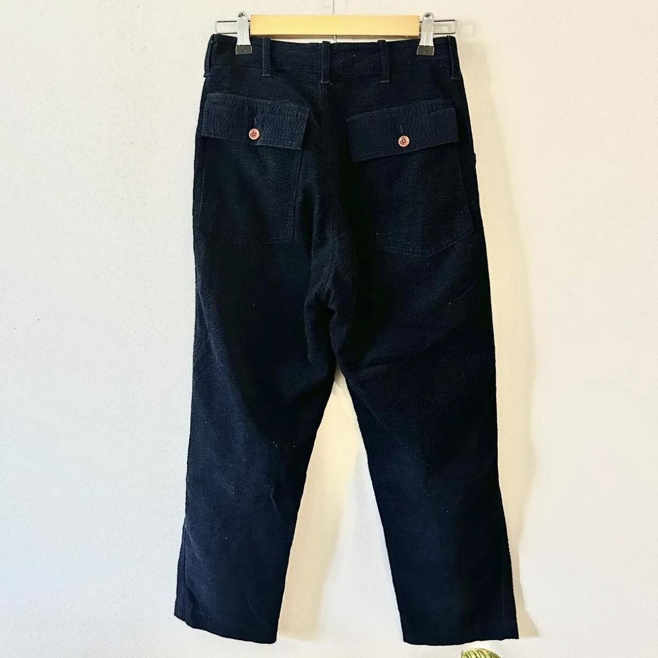 Caron Callahan Howell Corduroy Pants Indigo Blue Depop