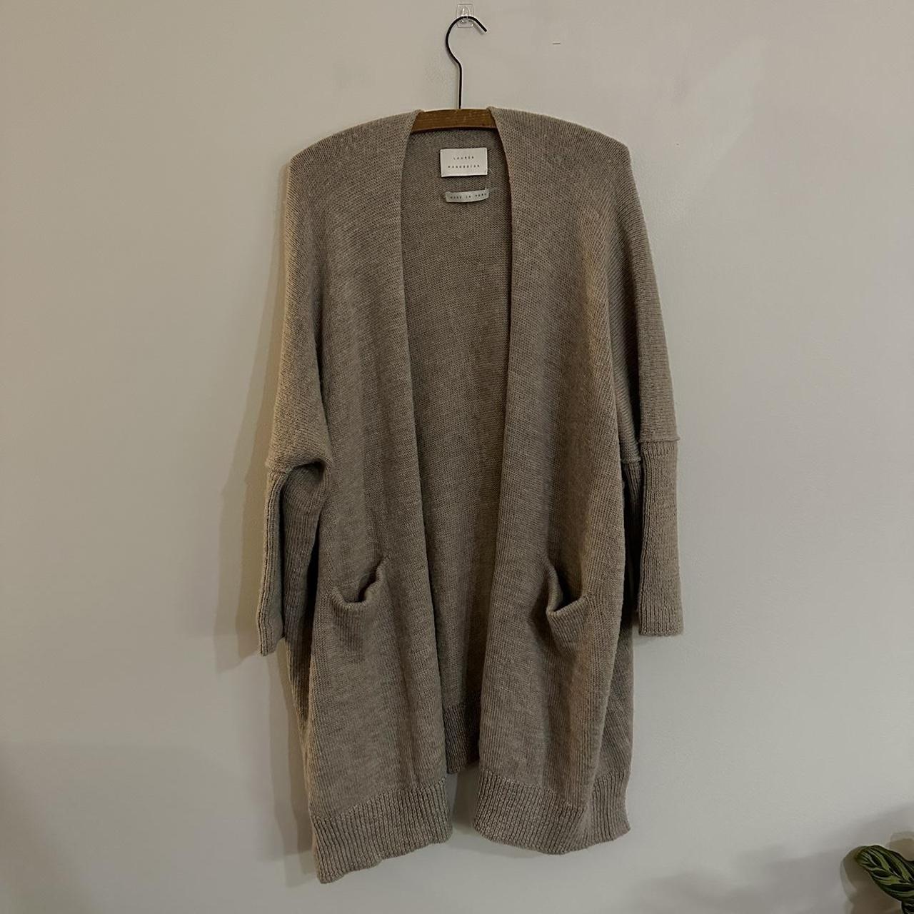 LAUREN MANOOGIAN ALPACA カーディガン