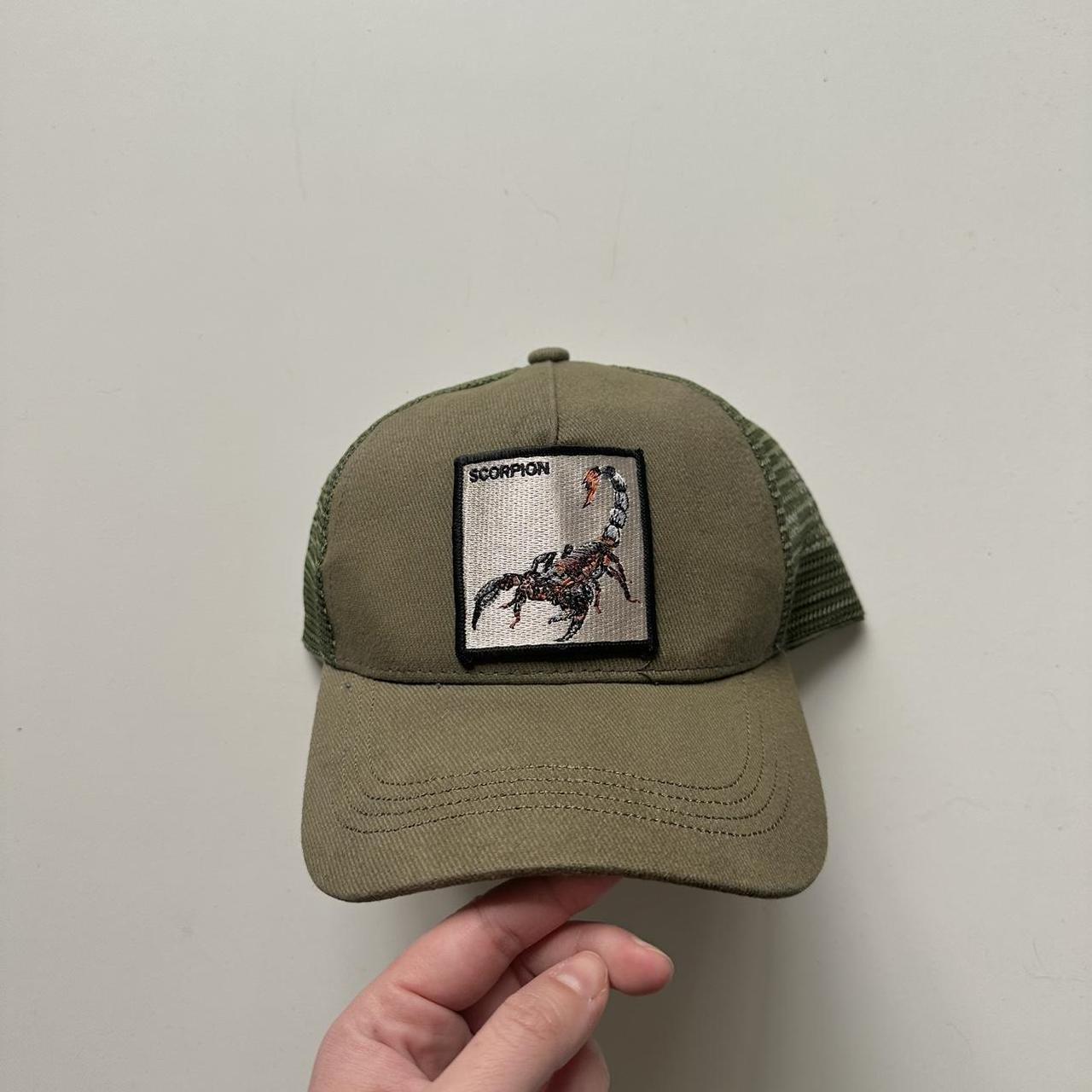 Goorin Bros Look Scorpion SnapBack Hat Cap Khaki... - Depop